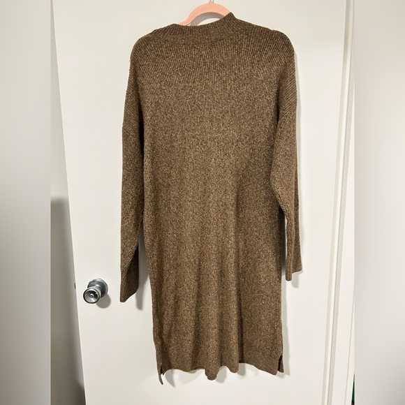 Thread & Supply Tan Cowl Neck Sweater Dress - Picture 2 of 4